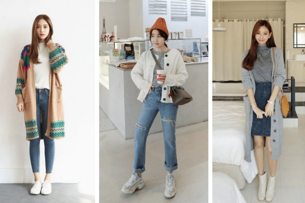 Chuẩn bị áo Cardigan để phòng khi thời tiết lạnh vào sáng sớm