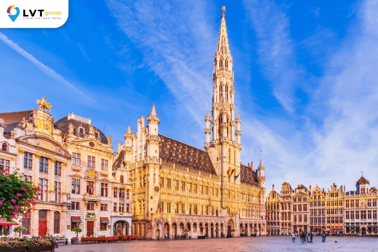 Thủ đô Brussels vừa cổ kính vừa hiện đại