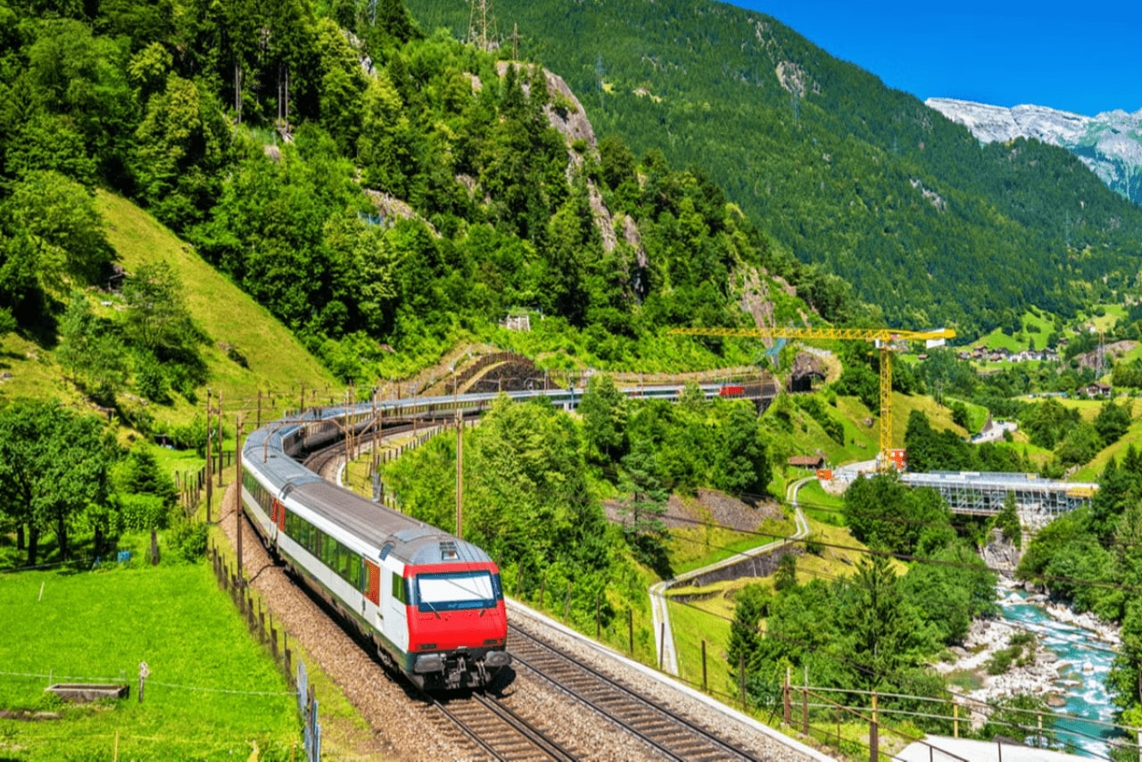 Di chuyển bằng tàu hỏa là một lựa chọn tuyệt vời