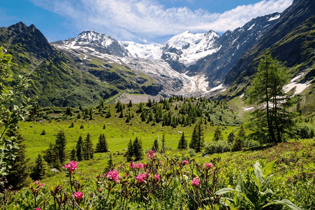 Chiêm ngưỡng vẻ đẹp hùng vĩ của dãy núi Alps