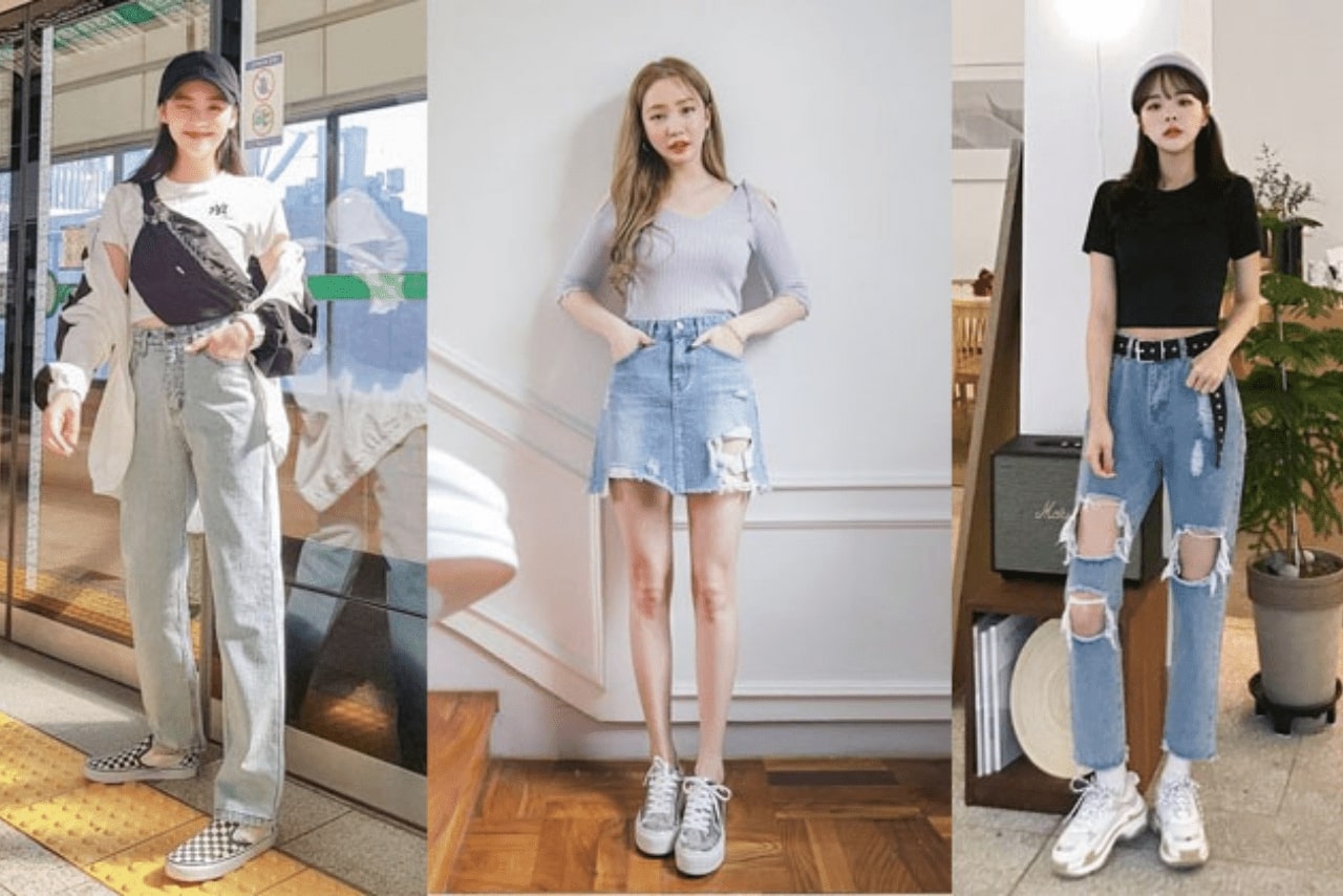 Áo phông có thể phối được với nhiều mẫu quần, váy khác nhau