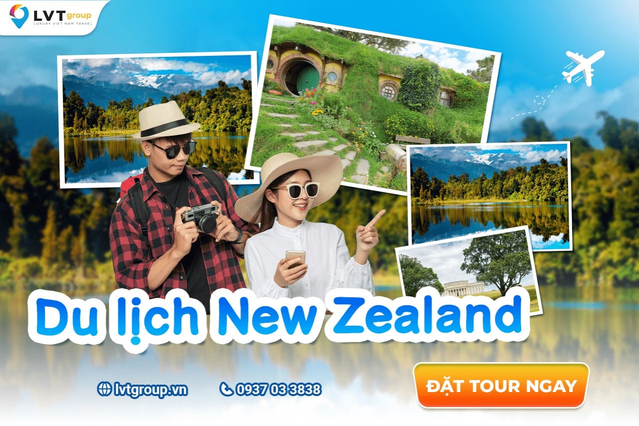 Du lịch New Zealand - Đắm mình trong thiên nhiên tươi đẹp